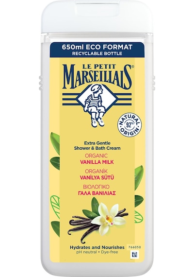 Le Petit Marseillais Duş Jeli Vanilya Sütü 650 Ml 4 Adet Diğer