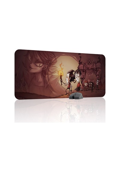 Don't Starve Kaymaz Dikişli Kauçuk Oyuncu Mousepad V3 - 90x40 Xxl Gaming Mouse Pad Fare Altlığı