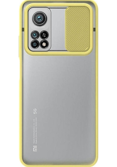 Xiaomi Mi 10T 5G Lensi Açilir Kapanir Kamera Korumali Kilif 496037718
