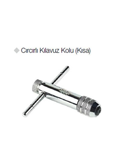 Cırcırlı Kılavuz Kolu Kısa No. 1 M 3 - M 8