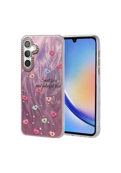 Samsung Galaxy Uyumlu A34 5g Kılıf Blade Aynalı Desenli Kapak - Desen 8 Bz8683140852290
