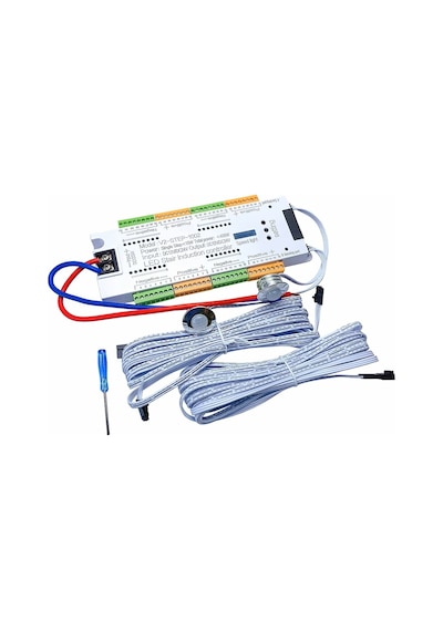 Akıllı Merdiven Aydınlatması Lamba Pır Hareket Sensör Step-1002 Basamak Adım Kontrol 12v-24v Kontrol Sistemi Smd Cob Tek Renkli Led Şerit Cihaz Beyaz