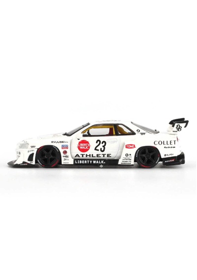 Mini Gt Mini Gt 1/64 Nissan Lb-er34 Super Silhouette Athlete/collet - Blister Paket Mgt01059-bl Beyaz