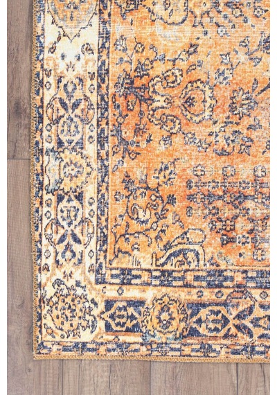 Fusion Modern Dokuma Taban Dekoratif Sarı Halı Al 275 Bej