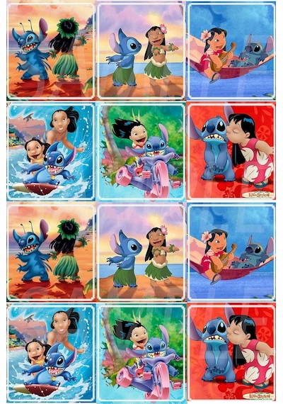 1 Paket Panini Stitch Süper Scrapbook Çıkartma Sticker