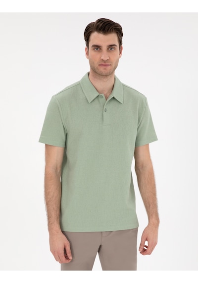 Pierre Cardin Erkek Çağla Tişört 50307581-vr016 Çağla