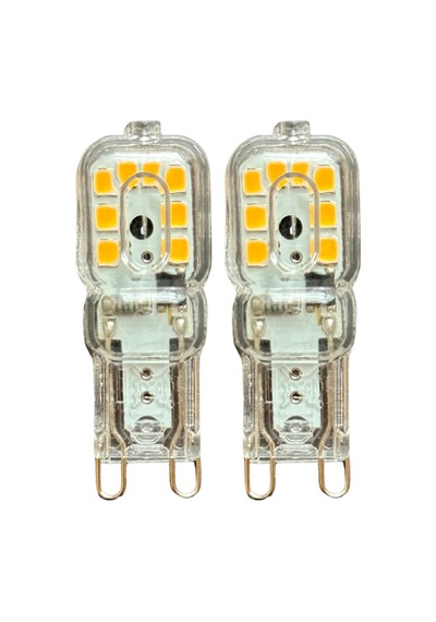 2 Adet Osaka 3w Sarı Işık 3000k Dim Edilebilir G9 Duylu Led Kapsül Ampul