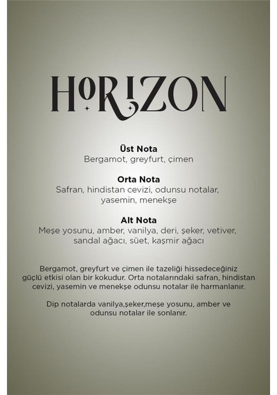 Carpex Horizon 200 Ml. Classic Seri A1 Makine Koku Kartuşu Horizon