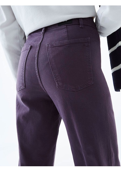 Ltb Danelle Yüksek Bel Relaxed Leg Jean Pantolon 010095157315579 54999 Mor