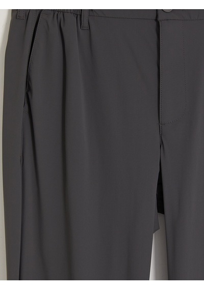Lcw Vision Gri Slim Fit Erkek Pileli Pantolon