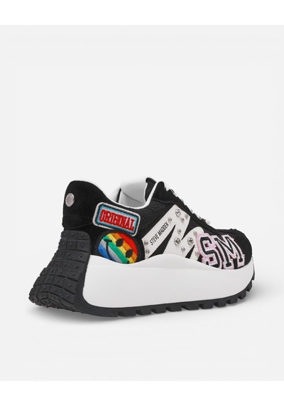 Steve Madden Supercampo-p Black Kadın Siyah Sneakers Supercampo-p