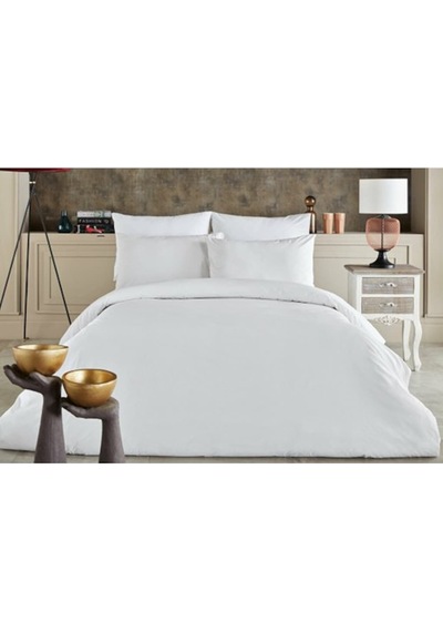 Doqu Home Dreamlife Çift Kişilik Nevresim Takımı Beyaz