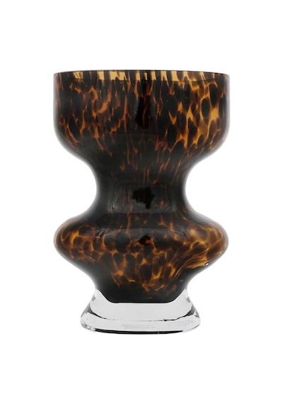Vitale Bologna Leopar İnce Belli Vazo 16 8 22.5 Cm Ak.kı0002 Diğer