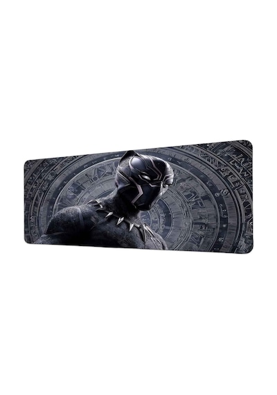 Black Panther Teknolojik Blueprint 40x90 Cm Oyuncu Mousepad Kaymaz Taban Büyük Boy Siyah