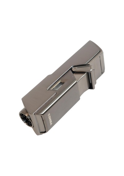 Cohiba Tek Torch Pürmüz Delici İğneli Gunmetal Metal Puro Çakmağı