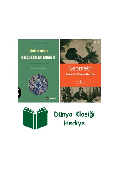 Selçuklular Tarihi 2 + Geometri + Dünya Klasiği Hediye
