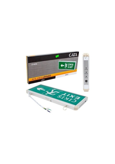 Cata Ct 9170 Ledli Acil Çıkış Levhası
