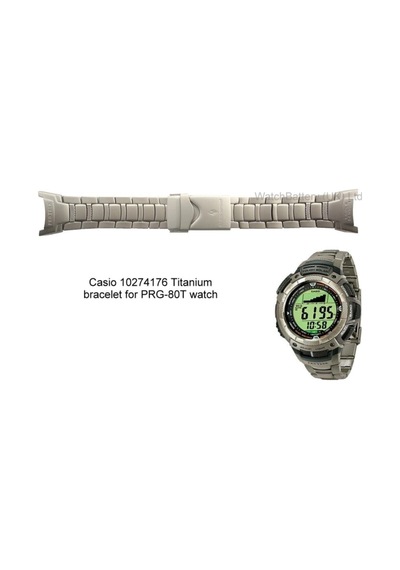 Casio Prg-80t Orijinal Titanyum Saat Kordonu Çok Renkli