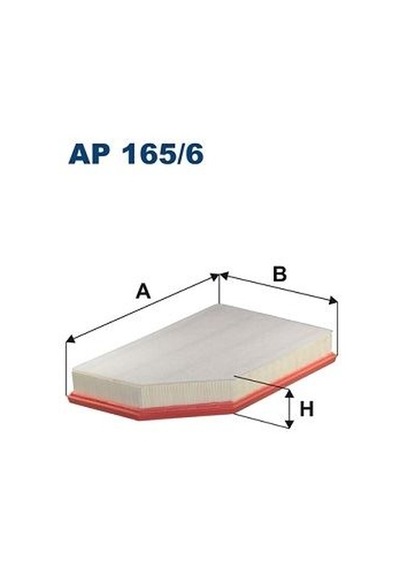 Fıltron Ap165.6 Hava Filtresi S60-s80-v70-xc60-xc70 06 2.0 D3 D4 D5 30748212-31370161-31474496