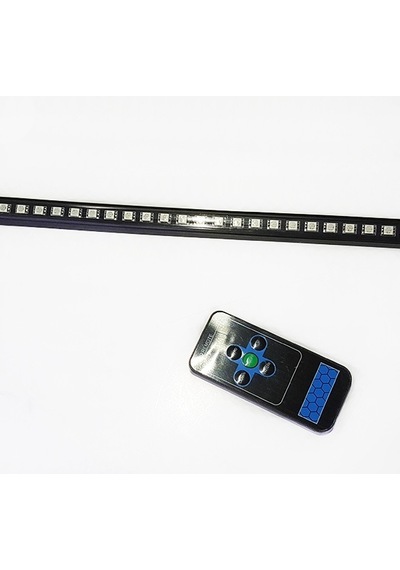 Off Road Çakarlı Led Koyu Turuncu-beyaz Çift Renk 24 Modlu Kumand
