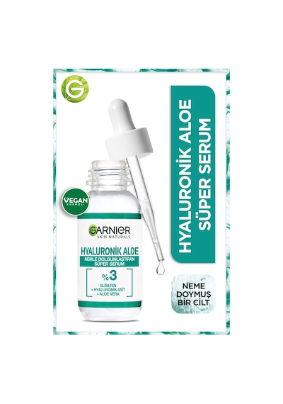 Garnier C Vitamini Parlak Süper Aydınlatıcı Serum + Hyaluronik Aloe 30 ML