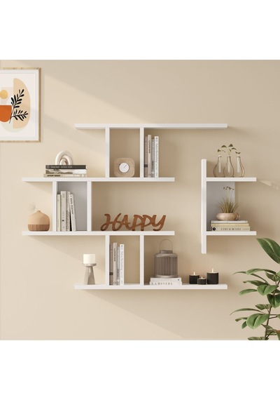 Wall 25 Duvar Rafı Beyaz Wal25-w Beyaz