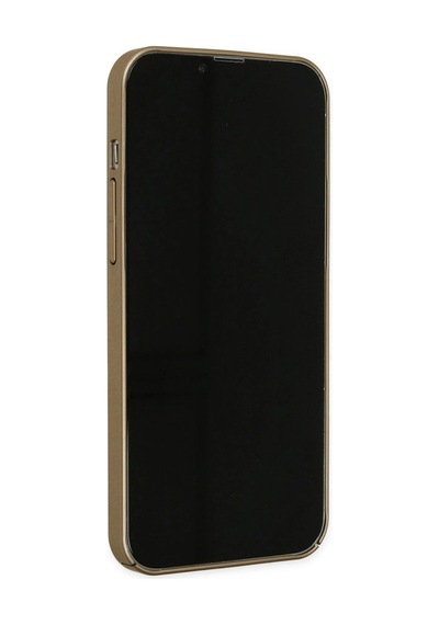 Apple iPhone Uyumlu 14 Pro Max Kılıf Jack Magneticsafe Lens Silikon - Gold Diğer