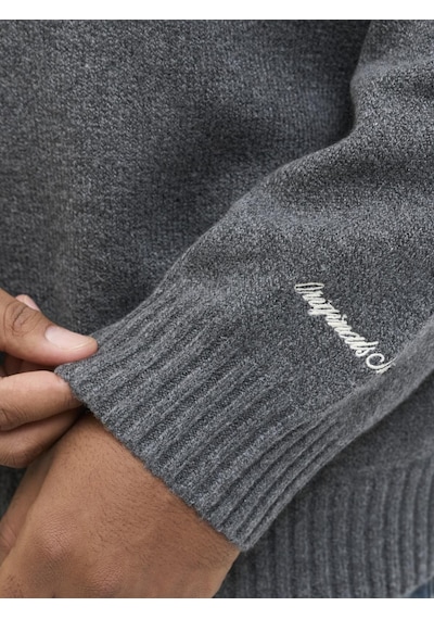 Jack & Jones Büyük Beden Nakis Detayli Loose Fit Triko Kazak - Norrebro - 12283385 Çok Renkli Jack & Jones Büyük Beden Nakis Detayli Loose Fit Triko Kazak - Norrebro - 12283385 Çok Renkli