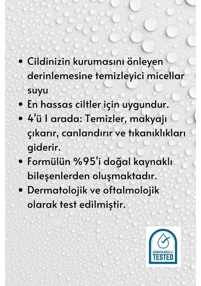 Byphasse Micellar Yüz Ve Makyaj Temizleyici Misel Su 500 ML