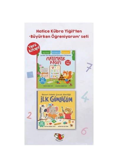 Büyürken Öğreniyorum Seti - 2 Kitap Hatice Kübra Yiğit