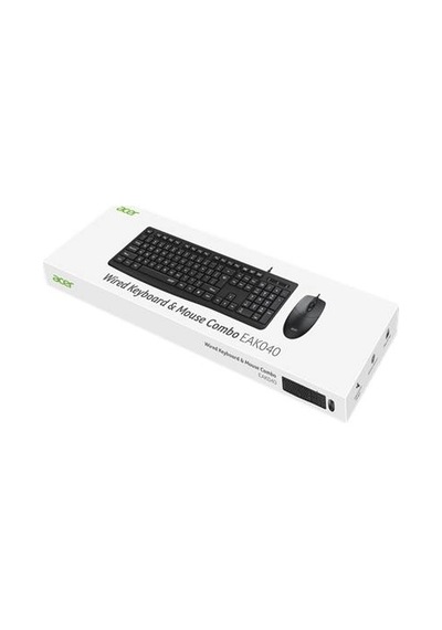 Acer Eak040 Bkl Kablolu Klavye+ Mouse Set