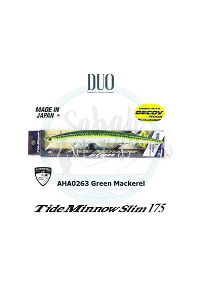 Duo Tide Minnow Slim 175 Aha0263 Green Mackerel Hd