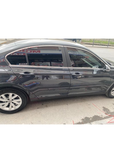 Vw Passat B8.5 Cam Çerçevesi Krom 8 Parça 2019 ve Sonrası