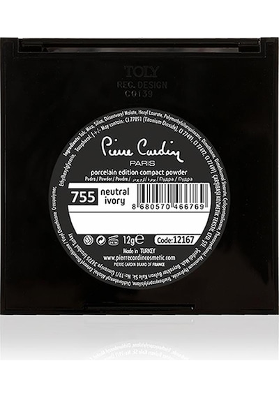 Pierre Cardin Porcelain Edition Compact Powder - Pudra - Neutral Ivory