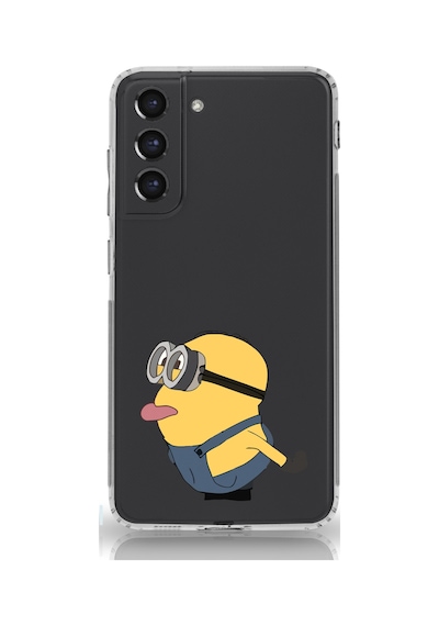 Samsung Galaxy Uyumlu S21 Silikon Desen151 Çok Renkli