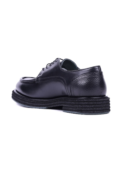 Shoetyle - Hakiki Deri Siyah Renk Günlük Erkek Ayakkabı - 250-760-01 -1555
