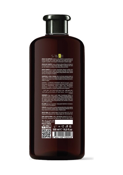 S-Well Argan Yağı Saç Bakım Şampuanı 500 ML
