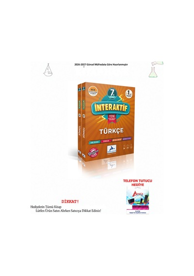 Paraf 7. Sınıf İnteraktif Türkçe Etkinlik Çalışma Kitabı