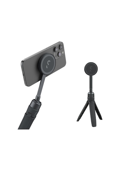 Snapstand Mini Video Selfie Çubuğu & Tripod,manyetik Telefon Tutucu,lacivert