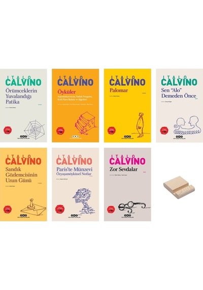 Italo Calvino Seçme Roman Ve Öykü Seti 7 Kitap