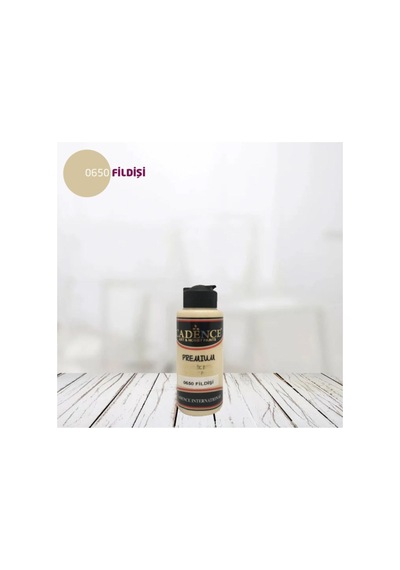 Cadence Premium Akrilik 0650 Fildişi - 120ml Fildişi Fildişi