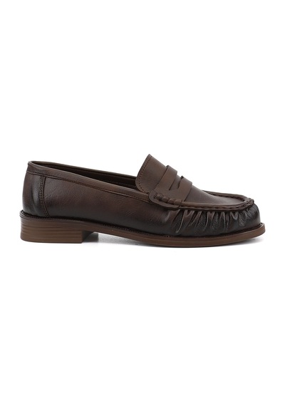 Gönderir Kadın Kahverengi Loafer Ayakkabı Ddza87335885