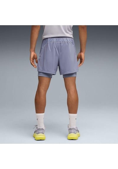 Puma Velocıty Erkek 2si 1 Arada Koşu Şortu 526611 65 Gri