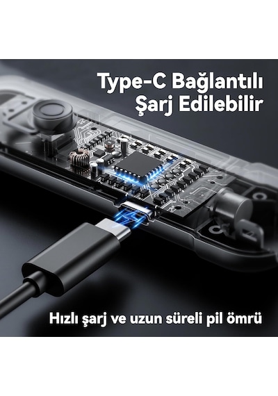 Teletek Dijital Alkolmetre, Lcd Ekranlı, Type-c Şarjlı, Sesli Ve Işıklı Uyarı Sistemi, Taşınabilir Alkol Test C
