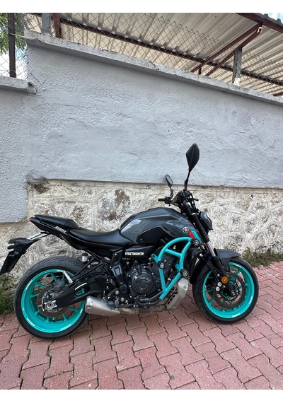 Yamaha Mt 07 Koruma Demiri Su Yeşili