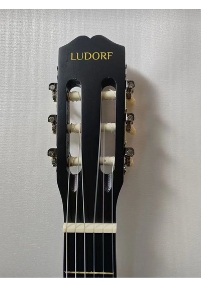Ludorf Klasik Gitar Ry1967 Siyah Sap Ayarlı Klasik Gitar Taşıma Çantası-pena Seti-kapo Hediyeli