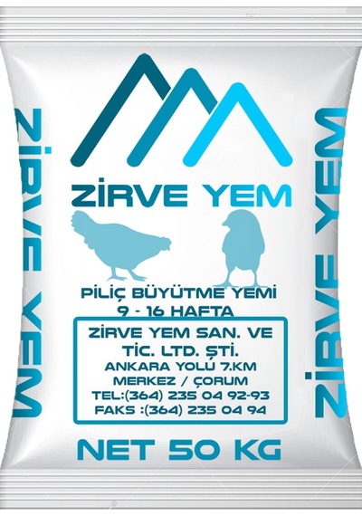 Yumurtaci Pi̇li̇ç Büyütme Yemi̇ Toz 9-16 Hafta