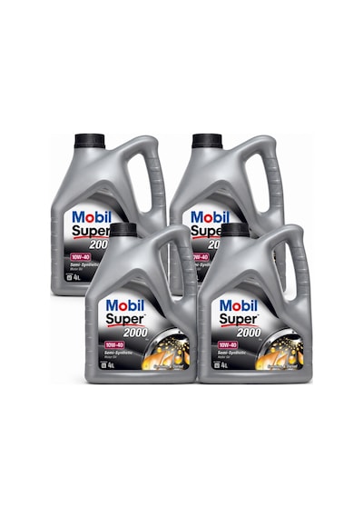 Mobil Süper 2000 x1 10w-40 Motor Yağ 4 x 4 L