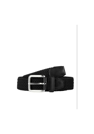 Jack & Jones Jacsprıng Woven Belt Noos Erkek Siyah Kemer - 12118114