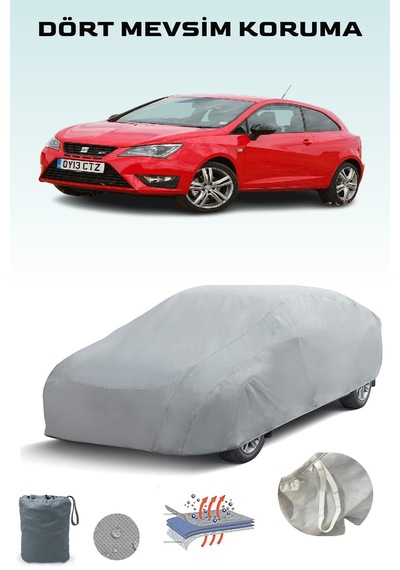 Seat Ibiza Fr Sport Coupe Sc 2009 - 2017 Araba Brandası Oto Branda Gri